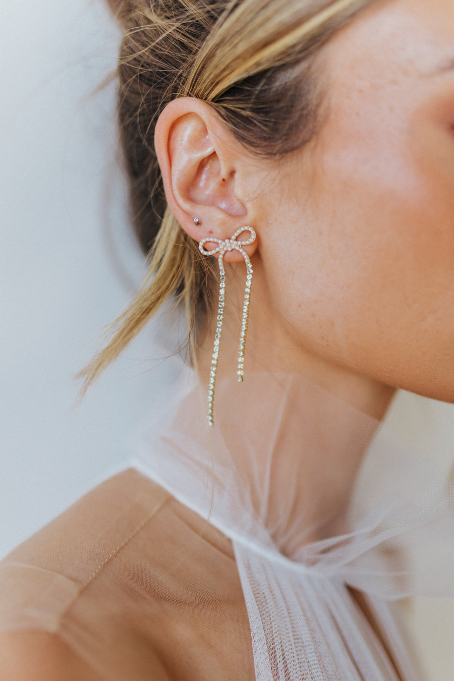 Royalty Bow Earring