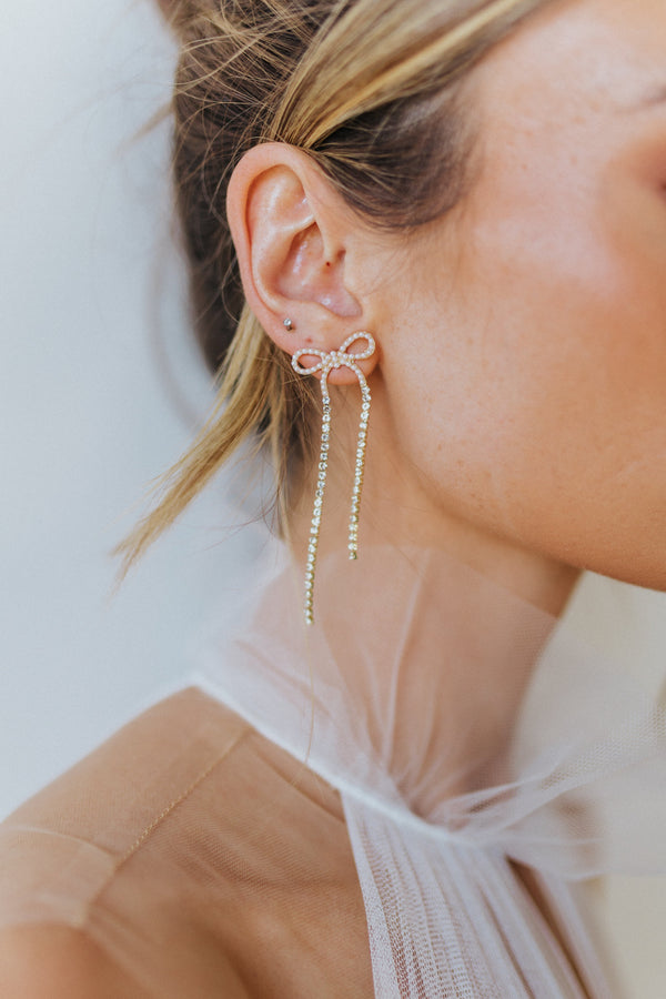 Royalty Bow Earring